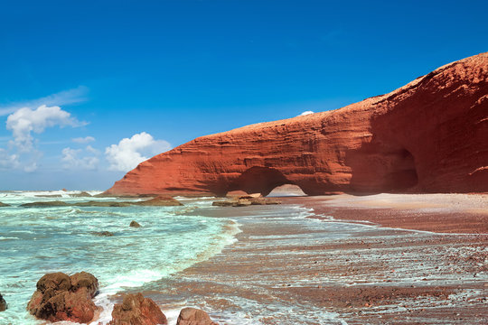 Standort – Excursion Legzira, Sidi Ifni & Tiznit depuis Taghazout – Côte Atlantique